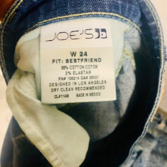 Joe’s “The Best Friend” cropped jeans (KM0048) - Picture 5 of 5